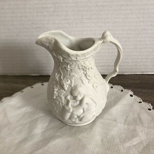Portmeirion Parian Ware Angel Ceramic Jug
